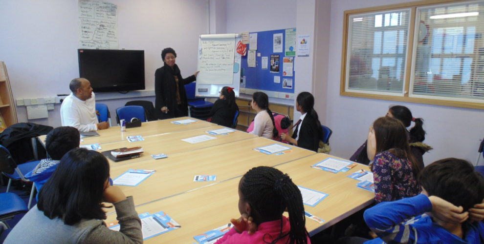 Spine Festival in Welling Library with Lighthouse Educational Society